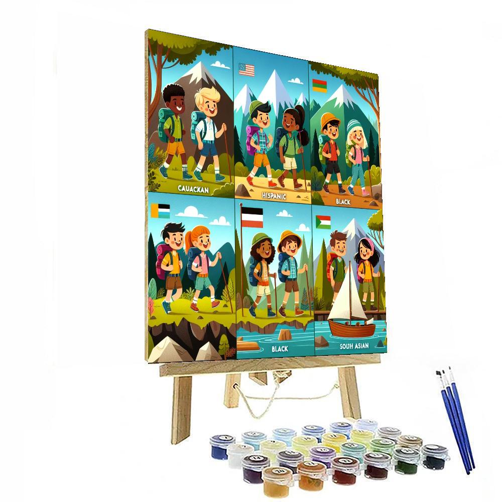 Amazing Adventures Paint By Numbers Art