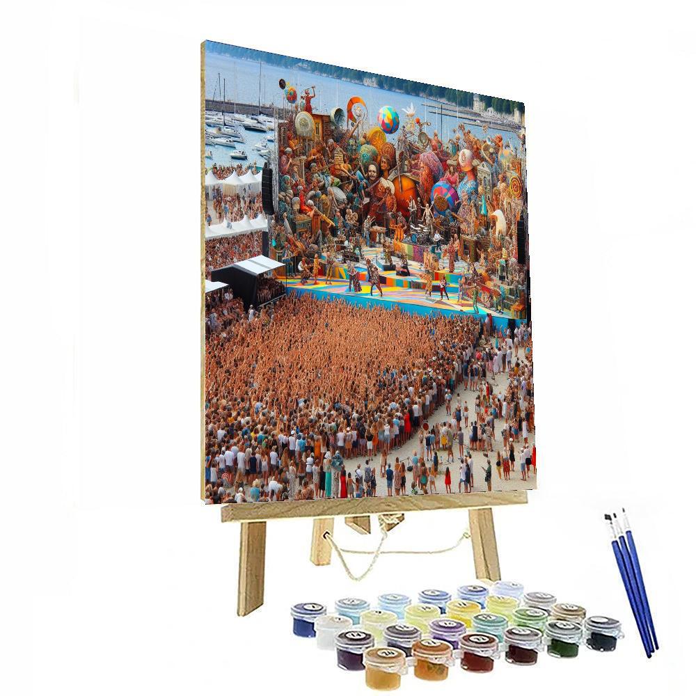 New Zealand International Arts Festival - Wellington, New Zealand Number Painting