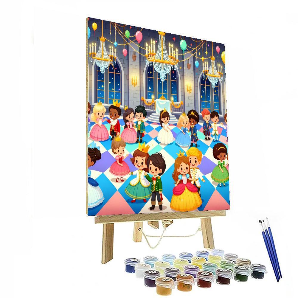 Fairytale Castle Ball Paint By Numbers