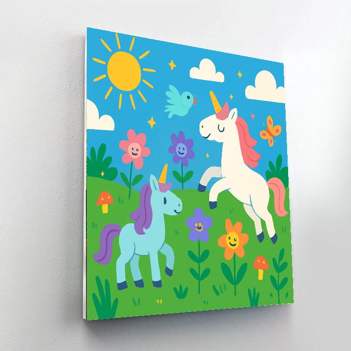 Adventure In The Enchanted Meadow DIY Paint By Numbers