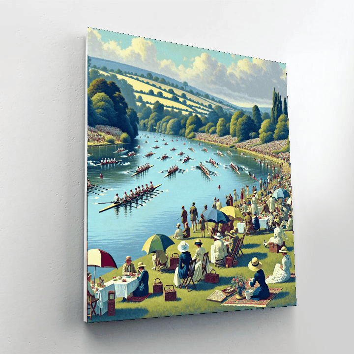 Henley Royal Regatta - Uk Numbered Painting Kits