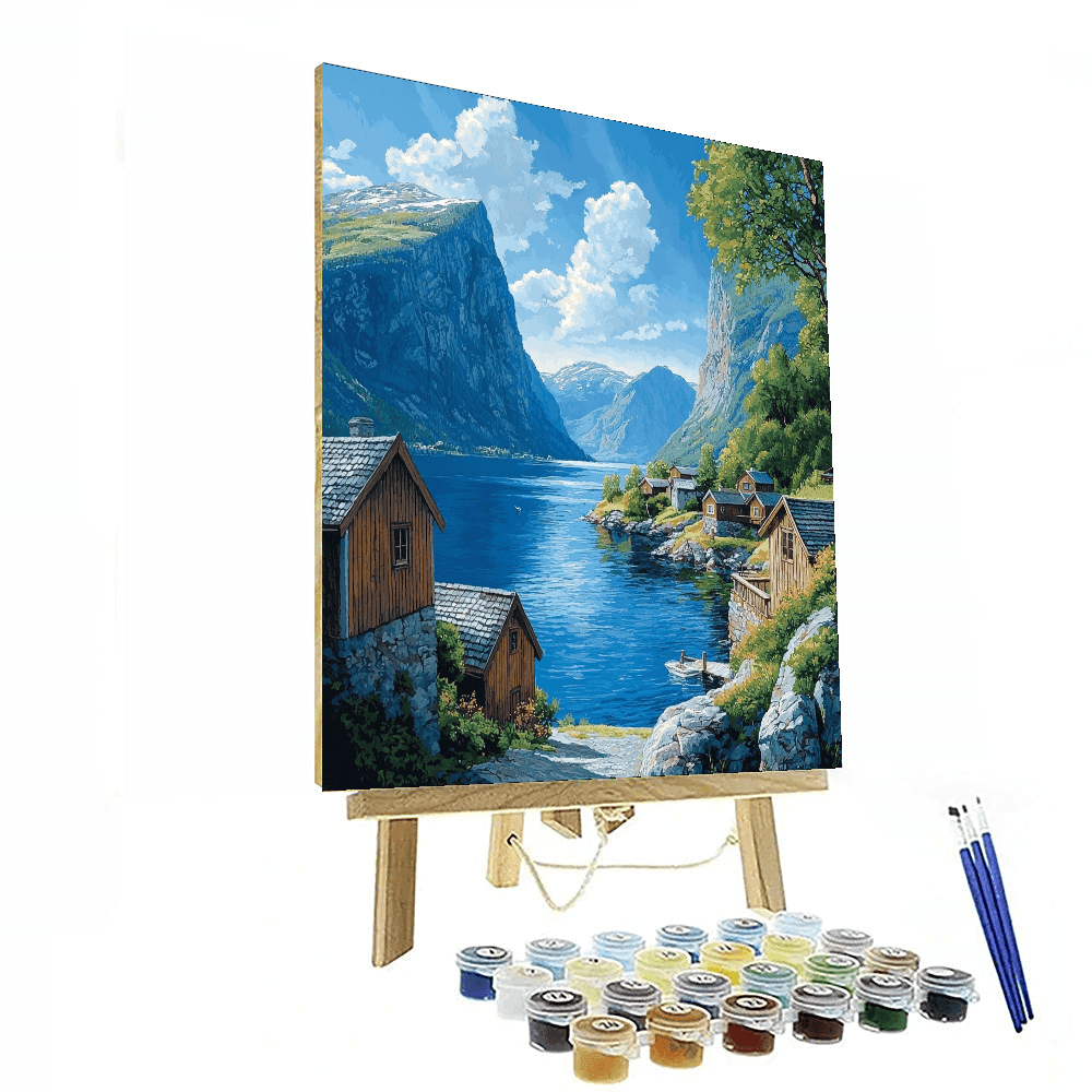 Aurlandsfjord Numbered Painting Kits