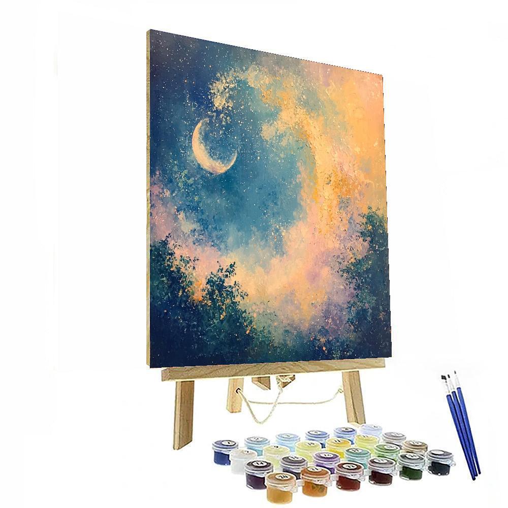 Edgar Degas Inspired Mystique Of The Cosmos  Paint By Numbers