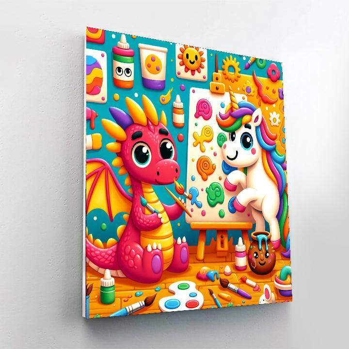 Creative Creatures Painting Number Kit