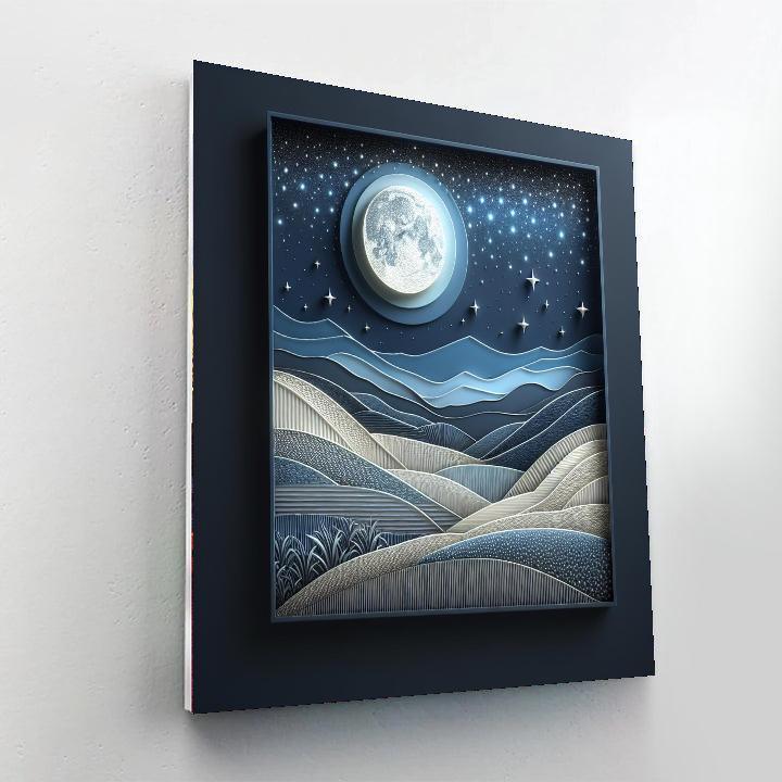 Captivating Starry Landscape - DIY Painting By Numbers Kit – Artistry Rack