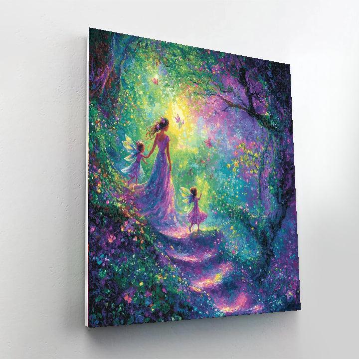 Mothers Are Magical Painting Number Kit