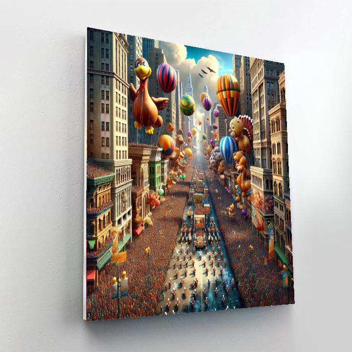 Macy's Thanksgiving Day Parade - New York Paint By Numbers Kits