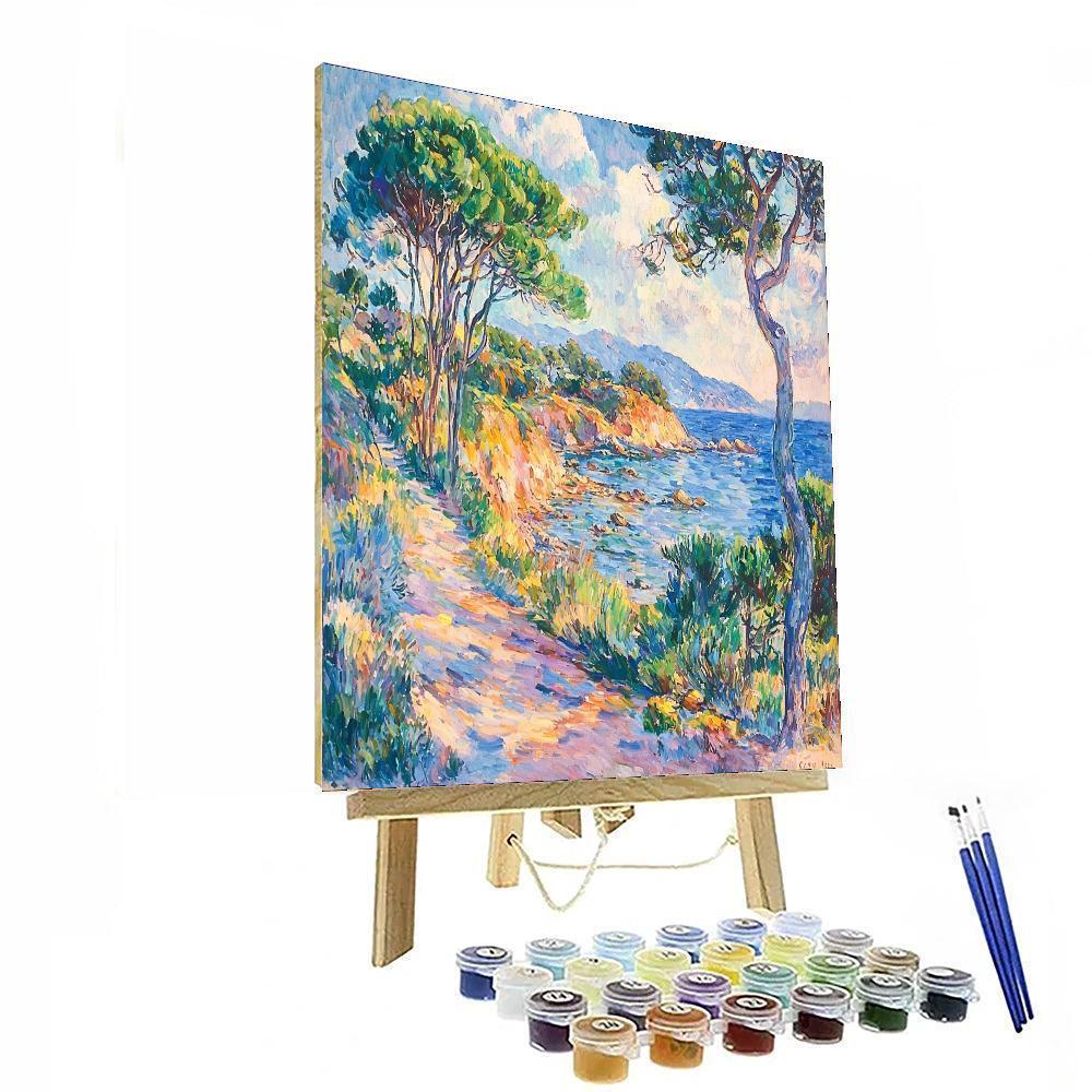 Paul Cézanne Inspired Harmonious Pastels  Paint By Number