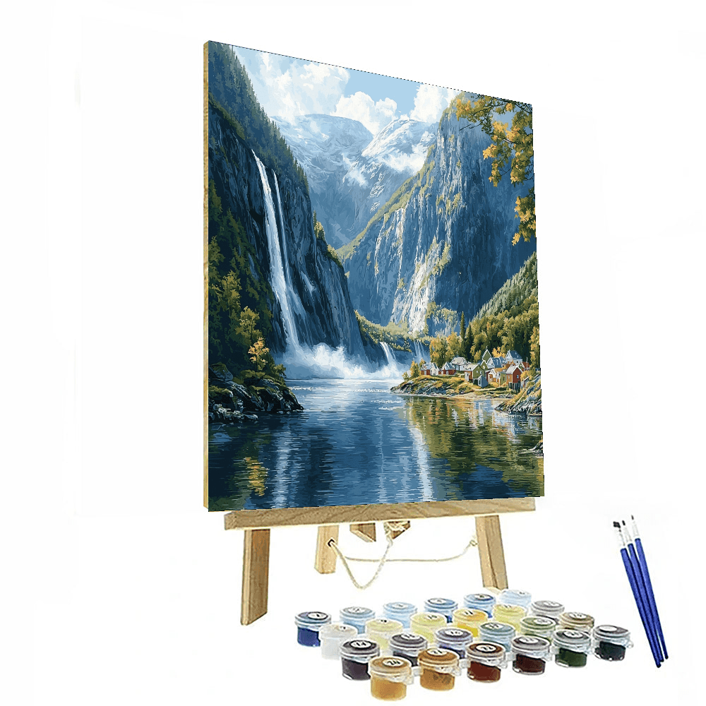Norwegian Fjords - Norway Paint By Numbers