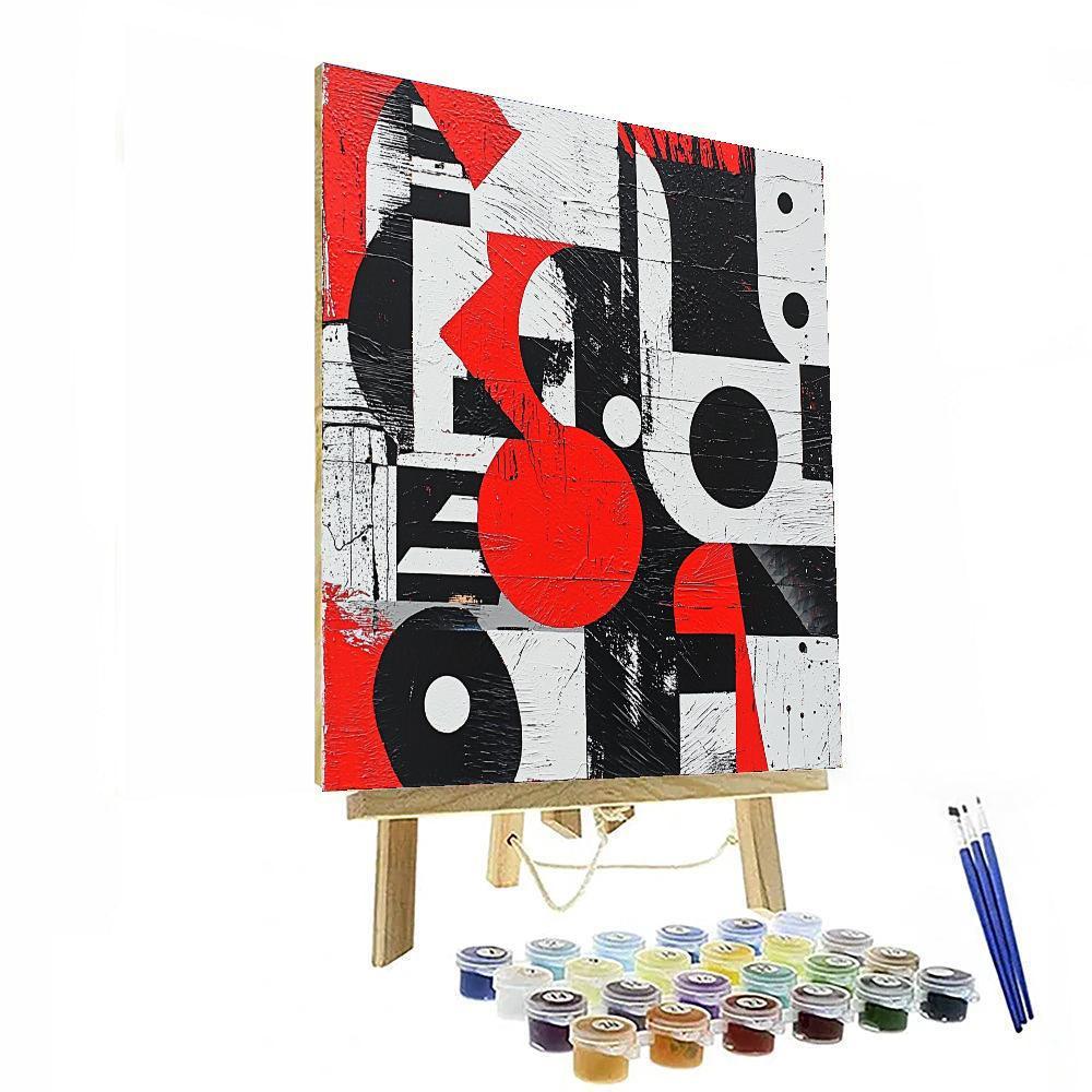 Banksy Inspired Consumer Awareness  Paint By Number