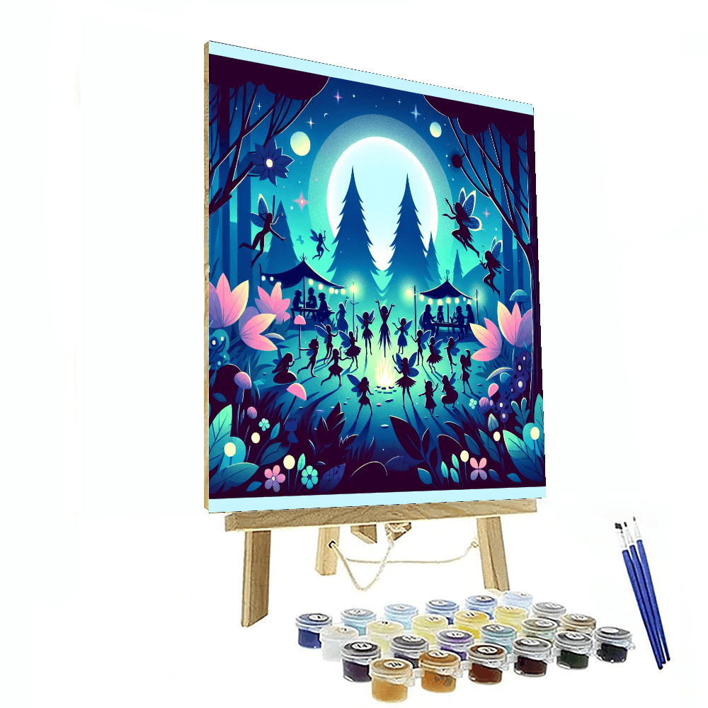 Secret Garden Party Painting Number Kit