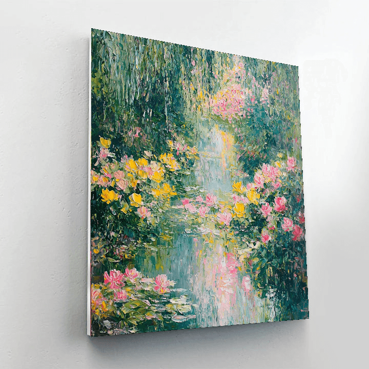 Monet Inspired Nature Escape  Numbered Painting Kits