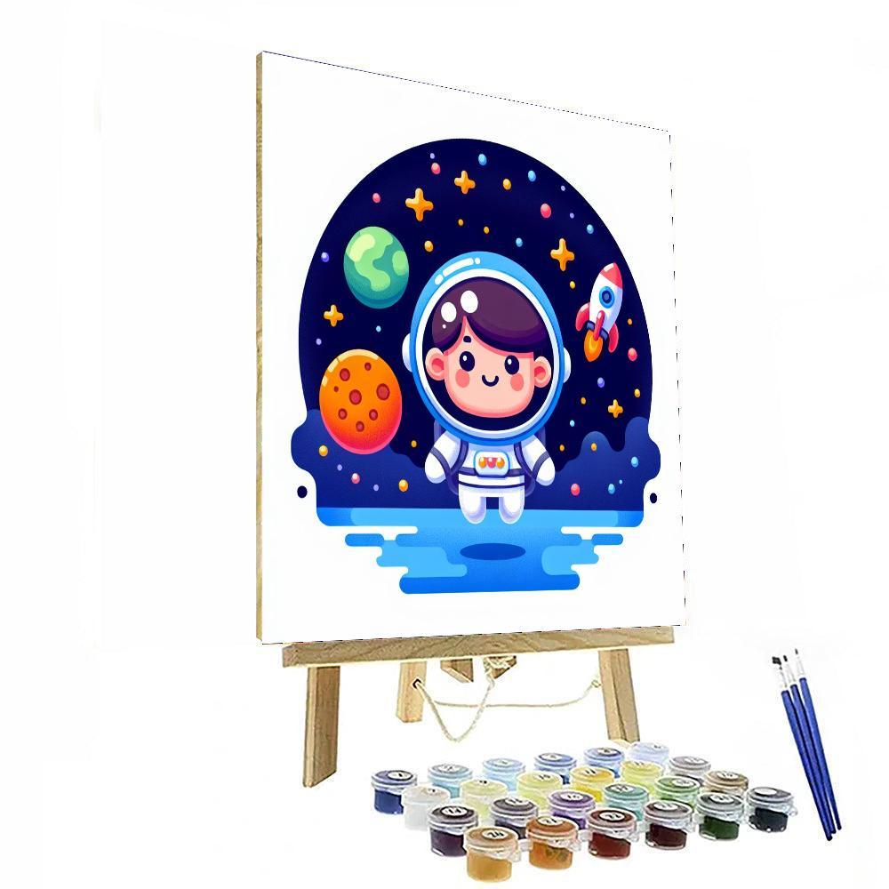 Galactic Explorer's Quest DIY Paint By Numbers