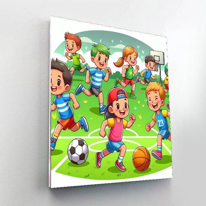 Sports Stars Paint By Number