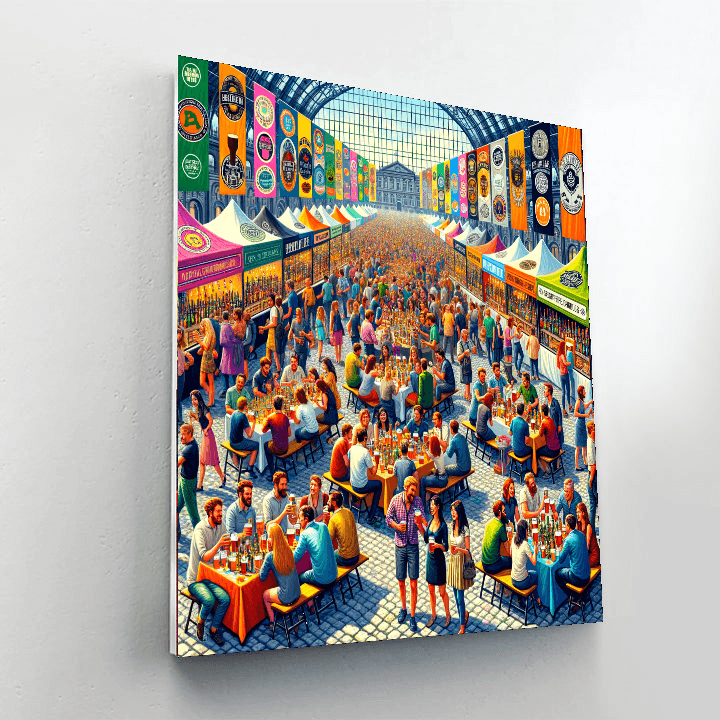 Great American Beer Festival - Usa Painting Number Kit