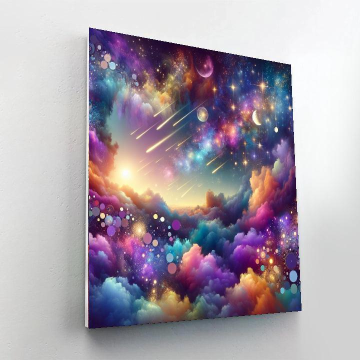 Celestial Fantasy Realm Numbered Painting Kits
