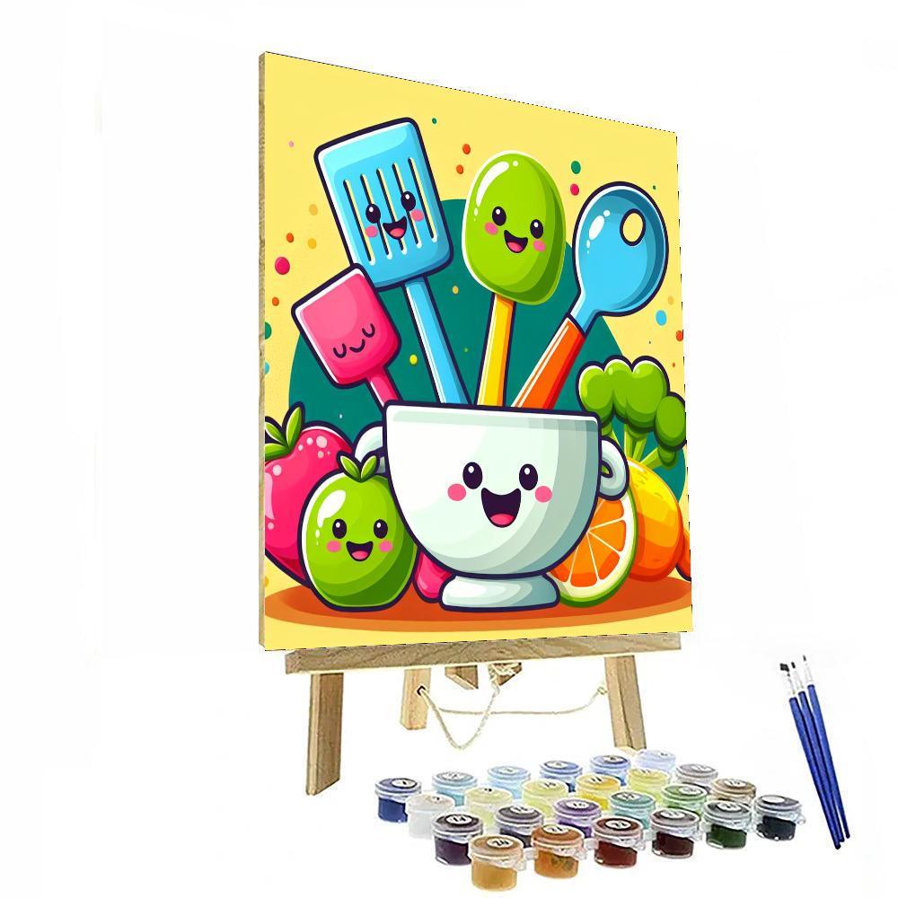 Kooky Kitchen Creations DIY Paint By Numbers