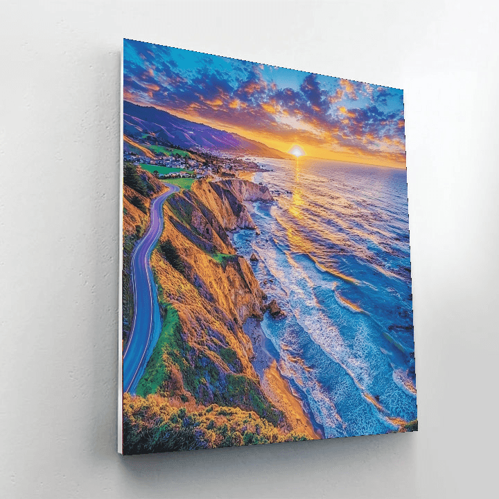 Scenic Route 1 DIY Paint By Numbers