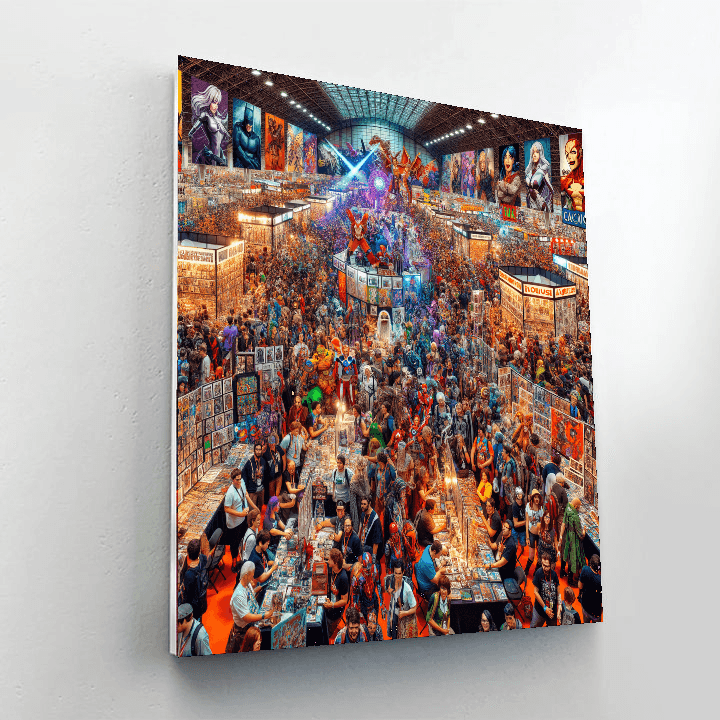 Wales Comic Con - Wales Painting By Numbers Kit