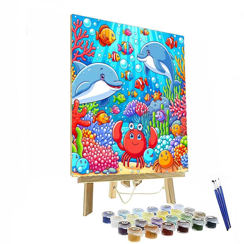 Charming Underwater Festival Paint By Numbers Kits