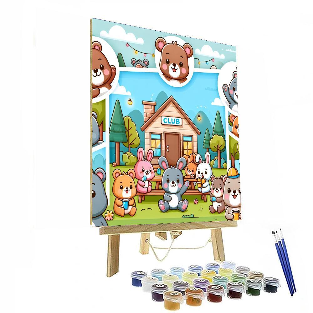 Animal Adventure Club Paint By Numbers