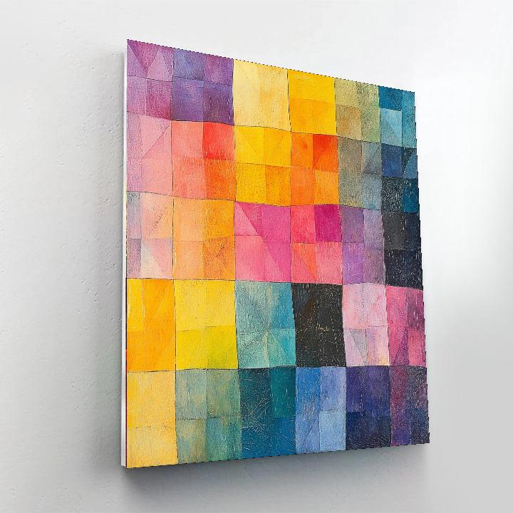 Paul Klee Inspired Symphonic Vibes  Numbered Painting Kits