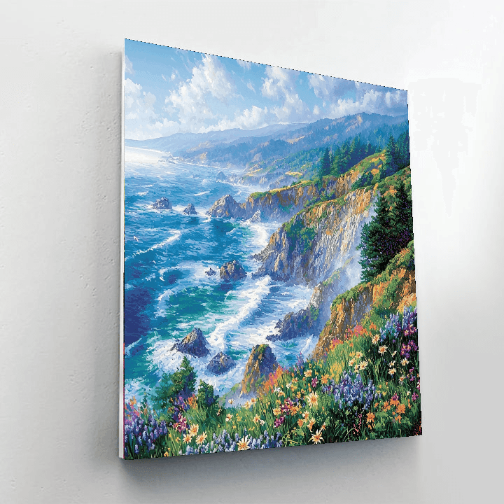 Big Sur Coastline Paint By Numbers Kits