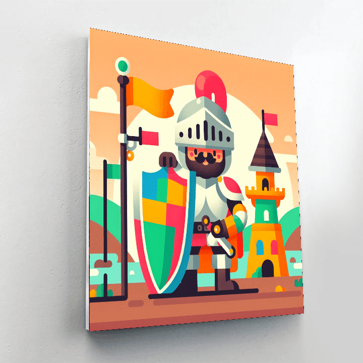 Knights And Castles Quest DIY Paint By Numbers