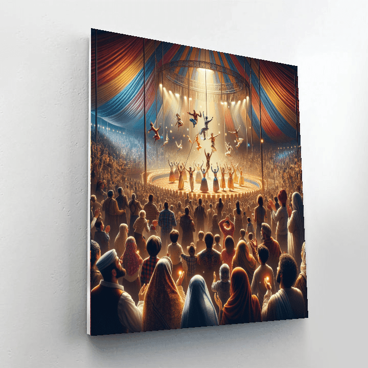 International Circus Festival - Monaco Painting Number Kit