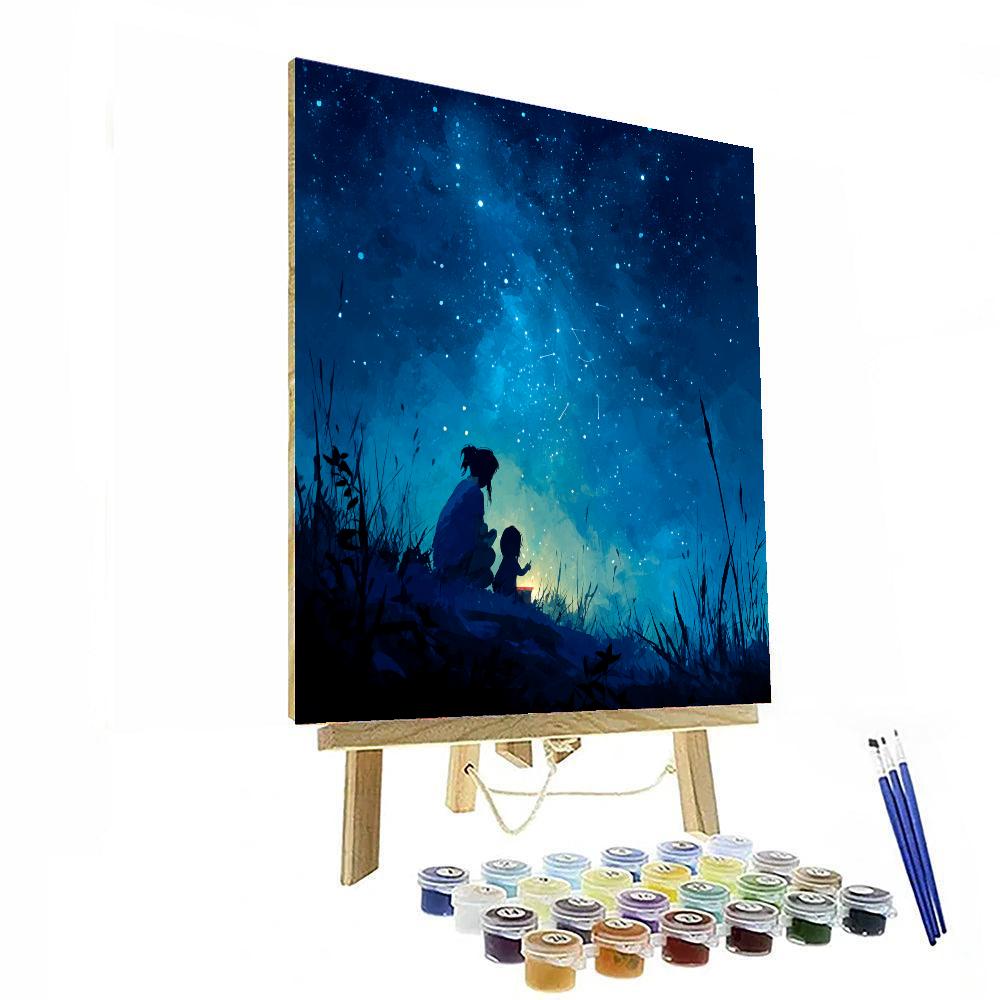 Guided By Motherly Stars Paint By Number