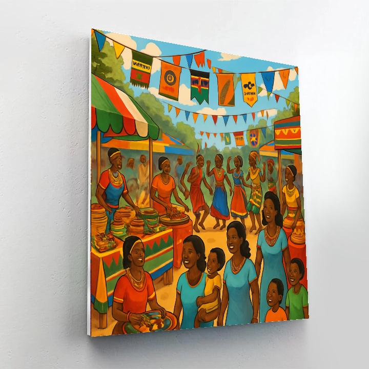 Nairobi Festival DIY Paint By Numbers
