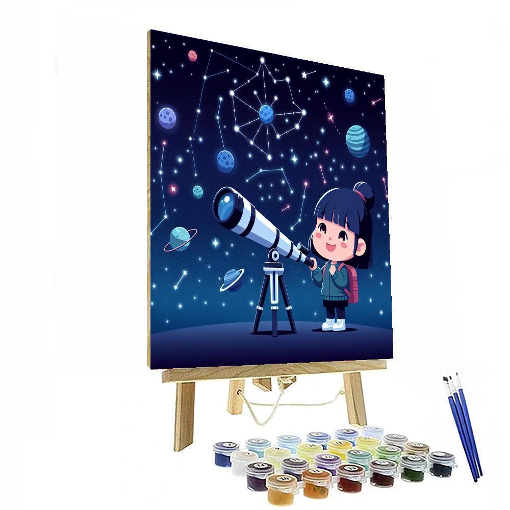 Celestial Observatory Quest Paint By Numbers Kits