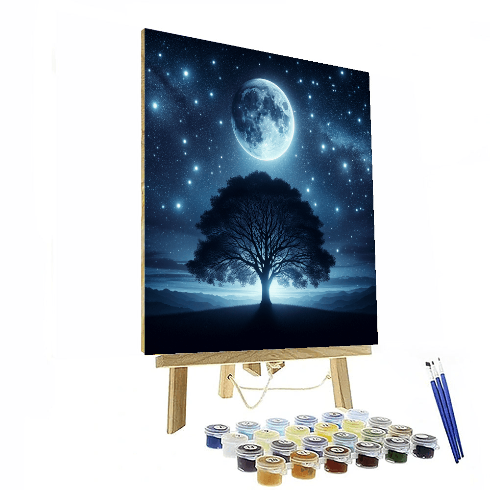 Magical Night Sky - DIY Painting By Numbers Kit