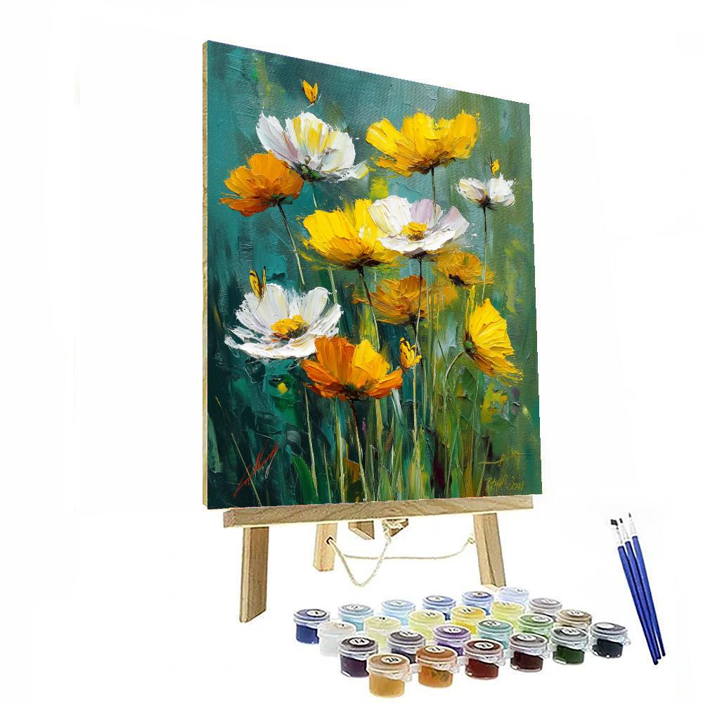 Holding Hands In The Meadow Paint By Numbers Kits