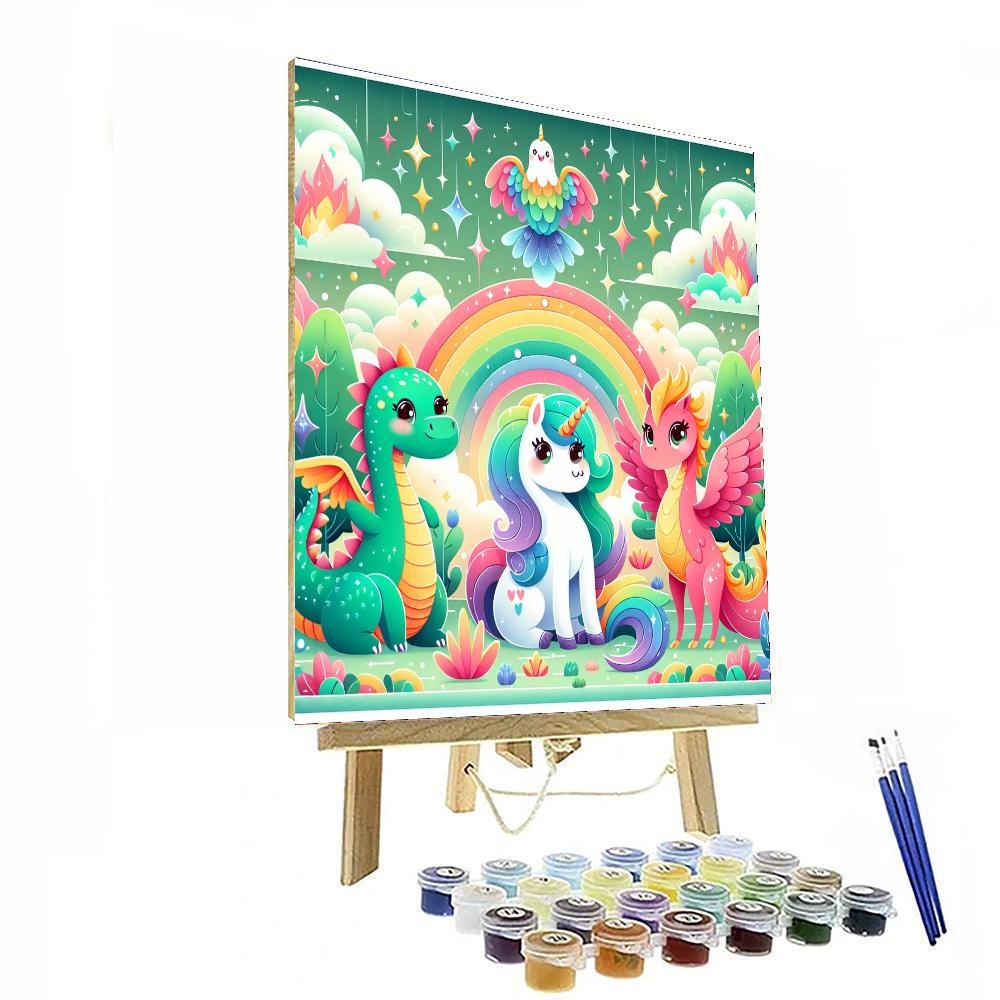Magical Pets Paint By Numbers