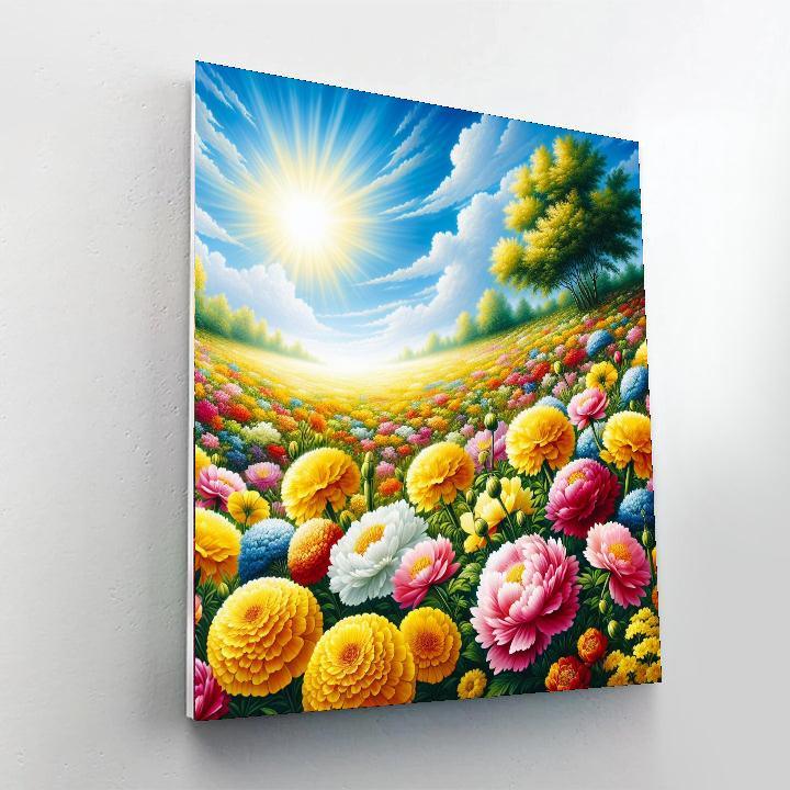 Radiant Field Of Dreams Paint By Numbers