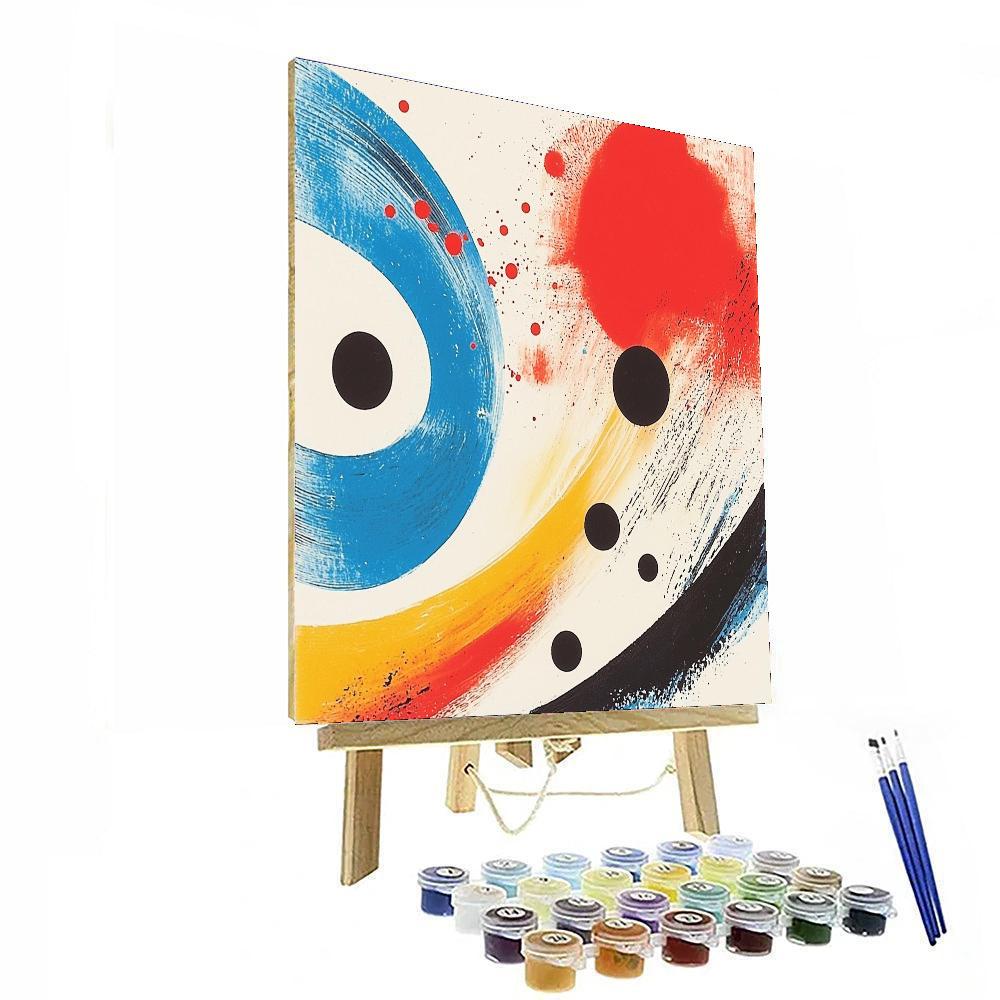 Joan Miró Inspired Ethereal Patterns Of Dreams  Paint By Color
