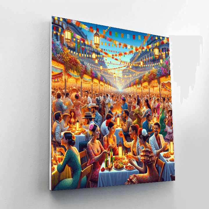 Seville Feria Paint By Numbers Kits