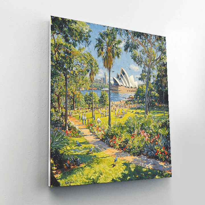 Royal Botanic Gardens Paint By Numbers