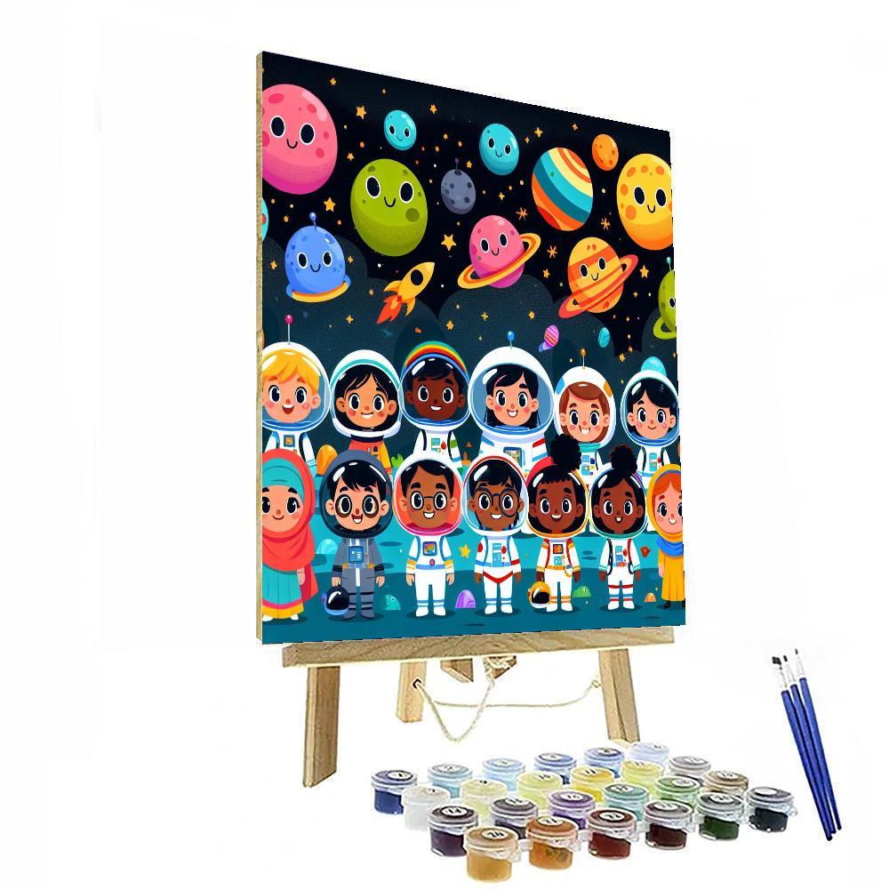 Intergalactic Quest Adventure Paint By Numbers Kits