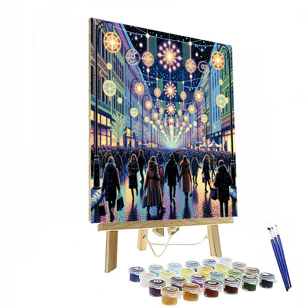 Norrköping Festival Of Lights Number Painting