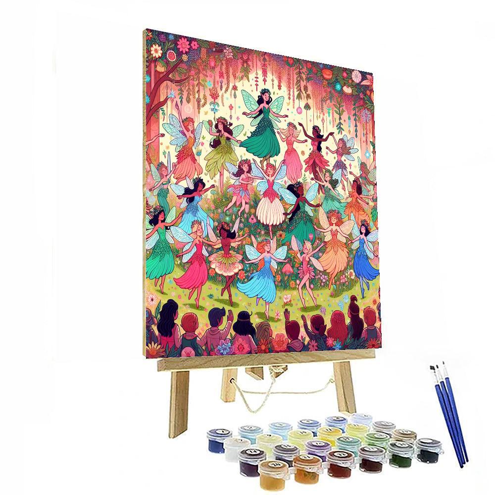 A Day In Fairyland Number Painting