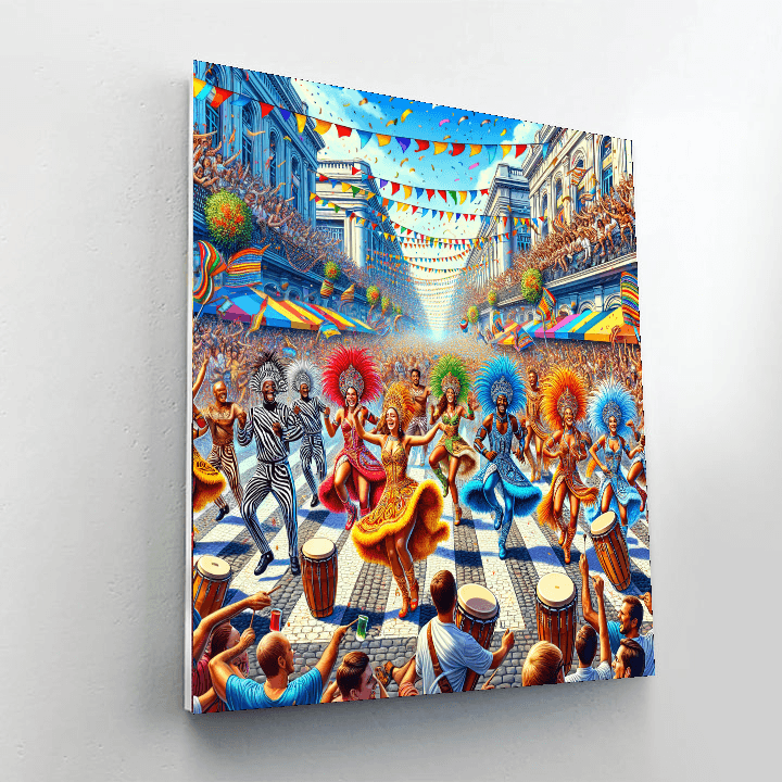 Río Carnival - Montevideo DIY Paint By Numbers