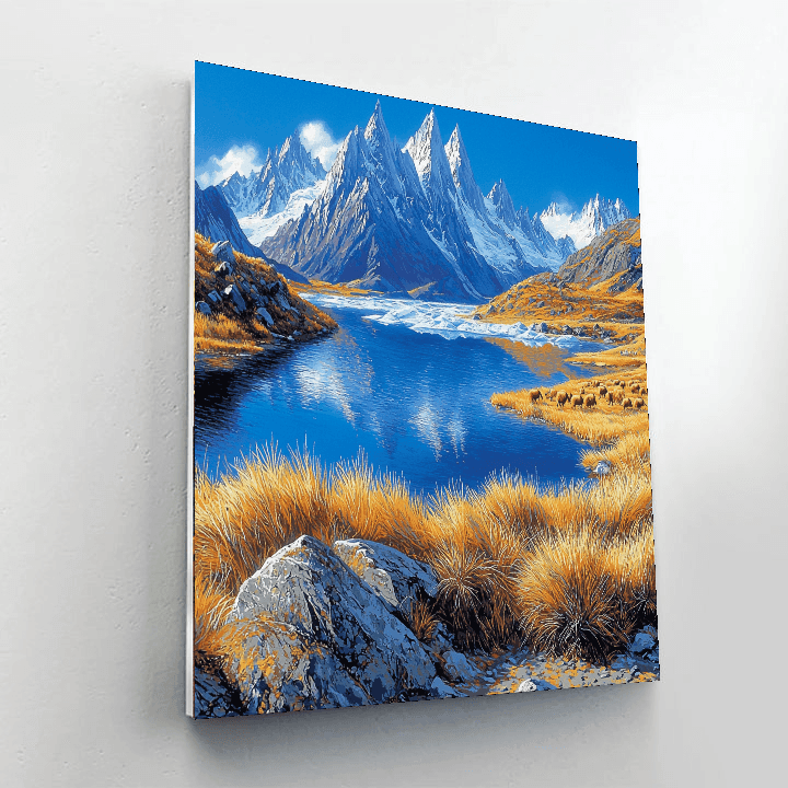 Torres Del Paine National Park - Chile Paint By Numbers