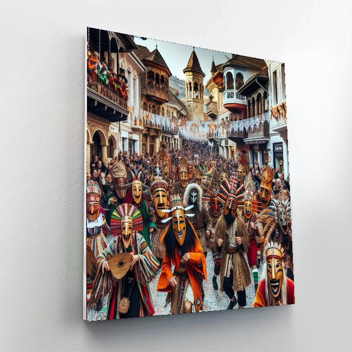 Busó Festival - Hungary Paint By Numbers