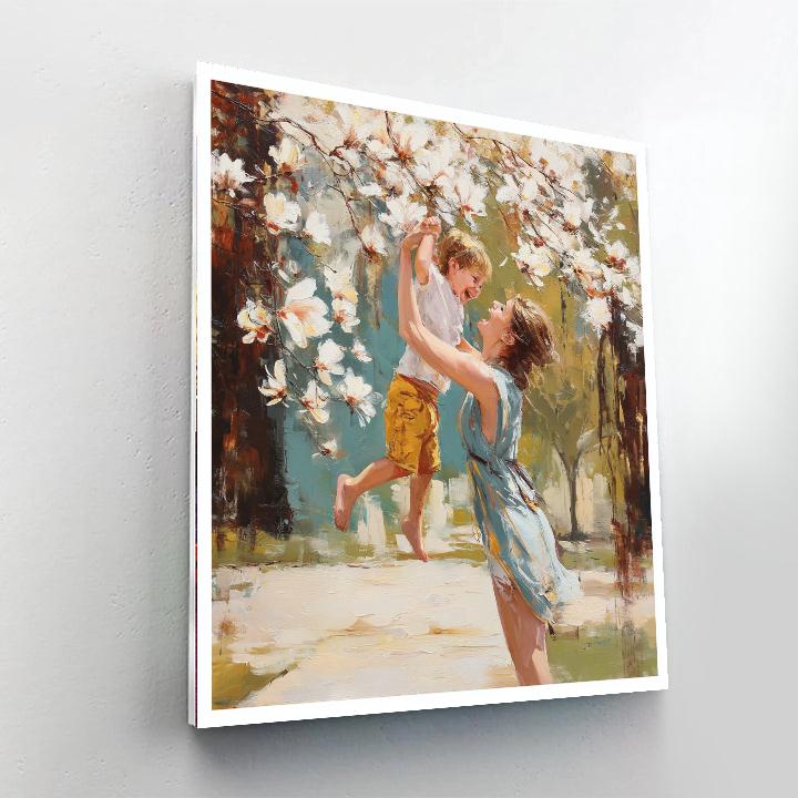 Serenade Of Maternal Joy DIY Paint By Numbers