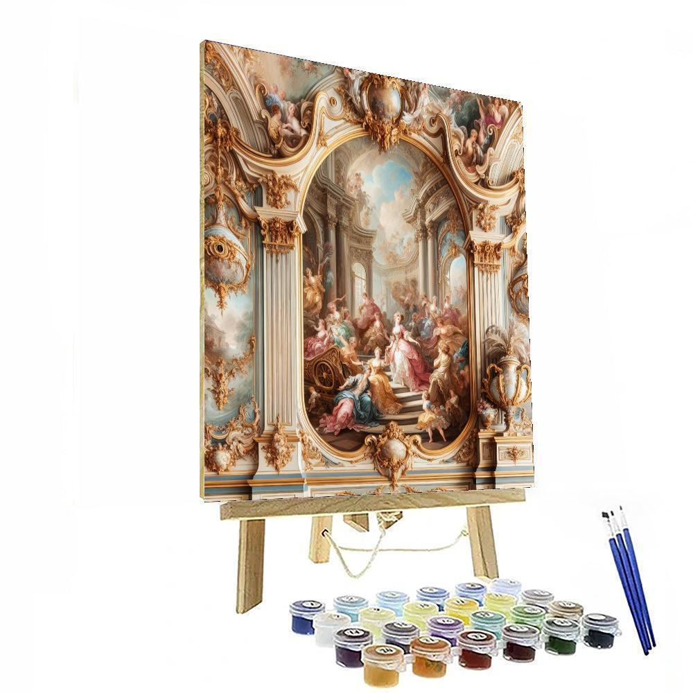 Elegant Rococo Revelry Paint By Numbers