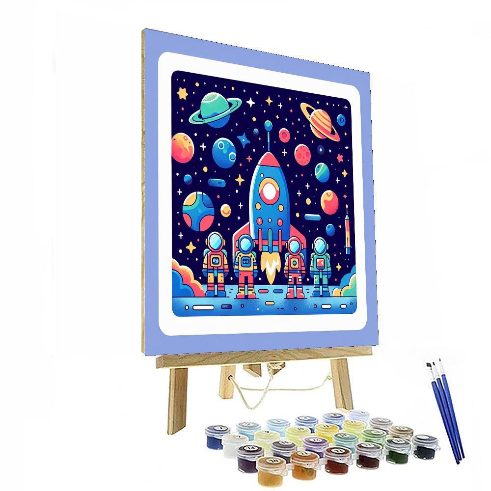 Space Exploration Quest Numbered Painting Kits
