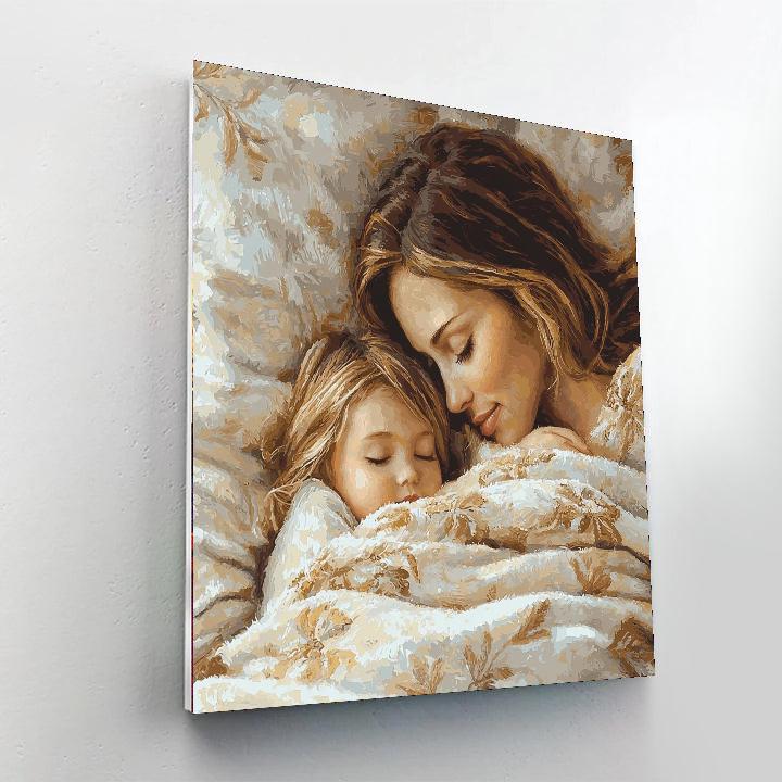 Mommy's Cozy Blanket Paint By Number