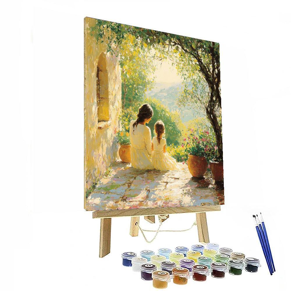 Sunlit Sanctuary Numbered Painting Kits
